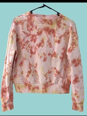 Pilcro Tie Dye Crewneck Sweatshirt